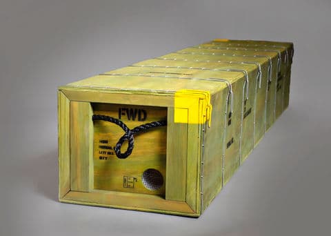 25mm M242 Bushmaster Ammunition Box