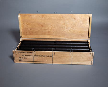 Wirebound Munitions Crates